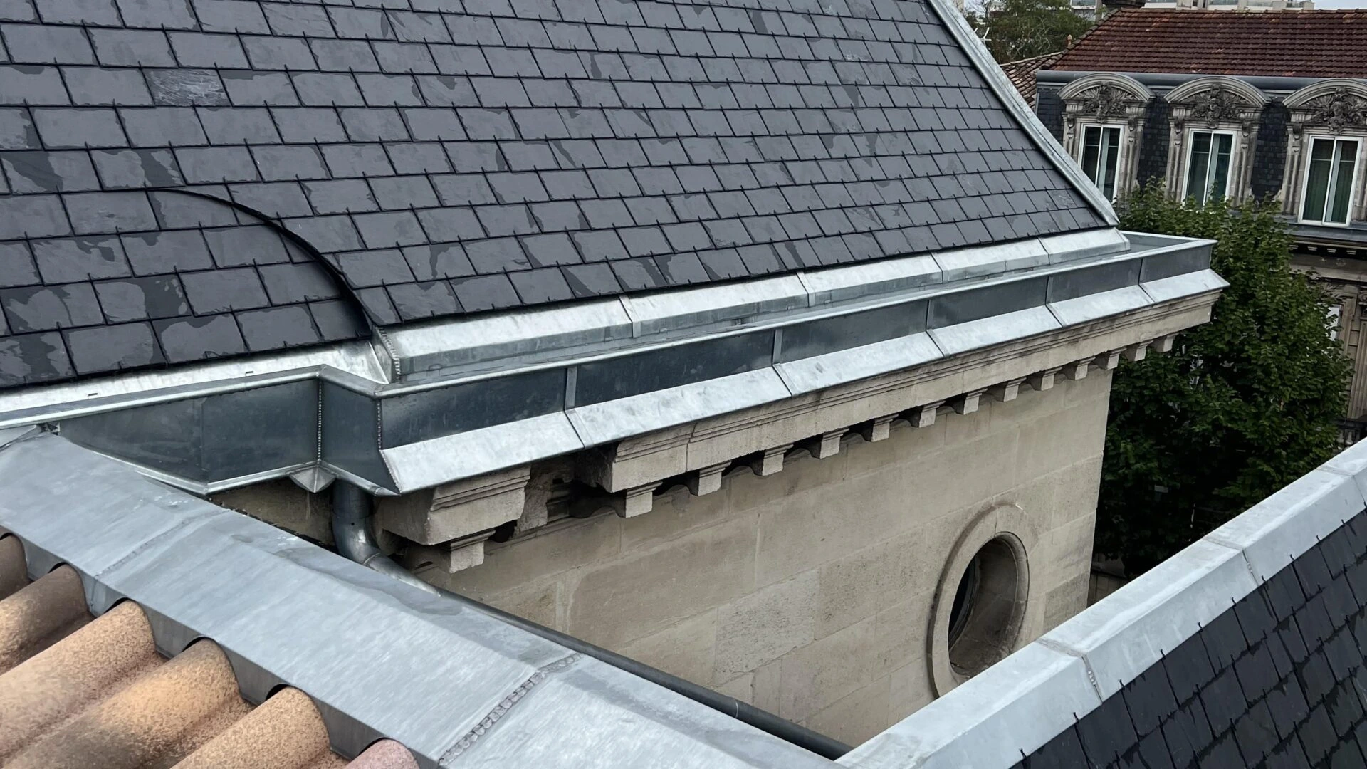 gouttières zinc Goussainville